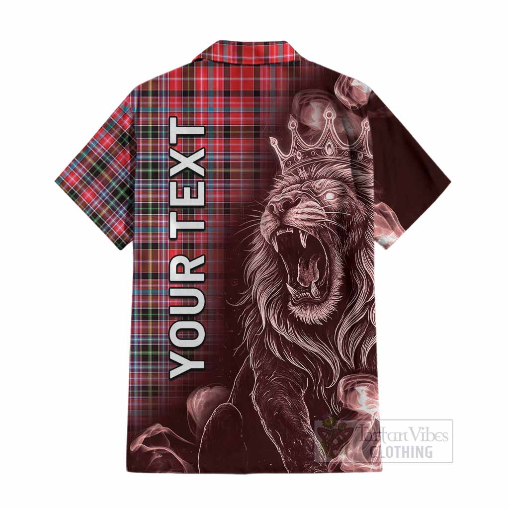 Udny Tartan Cotton Hawaiian Shirt Roaring Lion Heritage