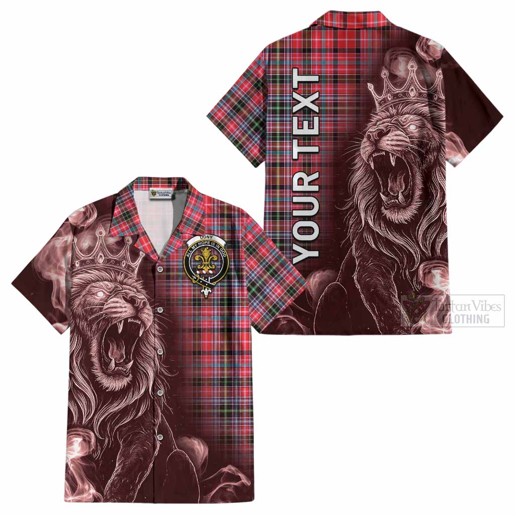 Udny Tartan Cotton Hawaiian Shirt Roaring Lion Heritage