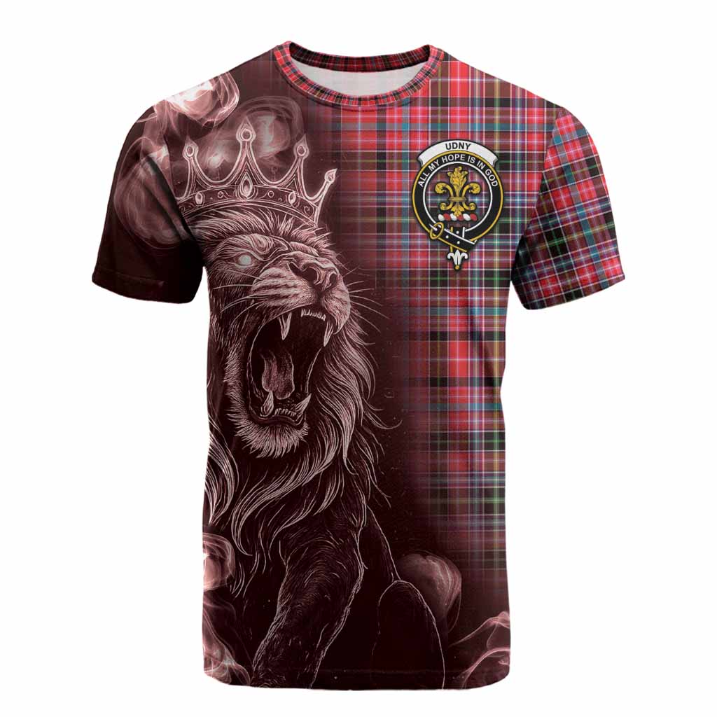 Udny Tartan Cotton T-shirt Roaring Lion Heritage