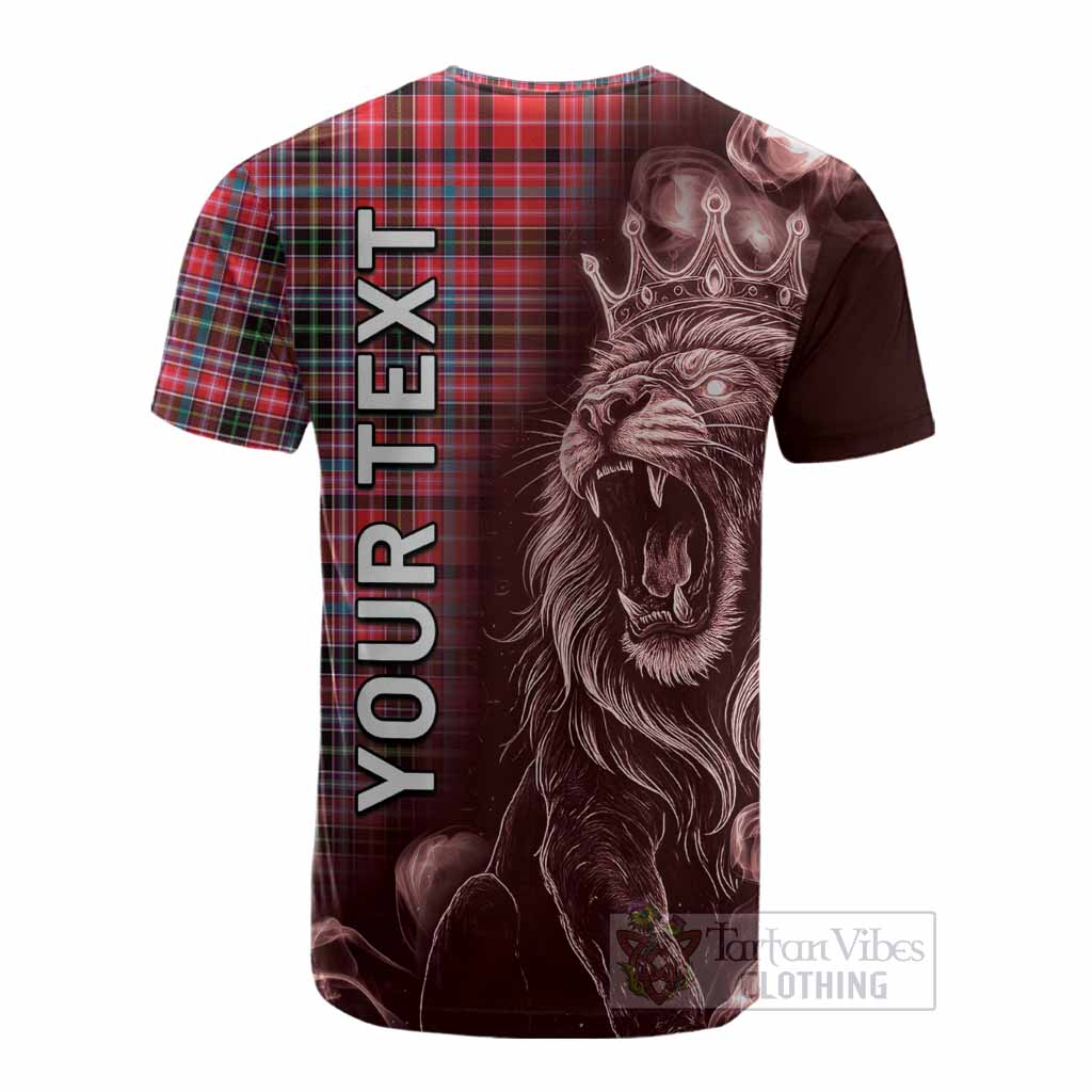 Udny Tartan Cotton T-shirt Roaring Lion Heritage