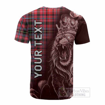 Udny Tartan Cotton T-shirt Roaring Lion Heritage