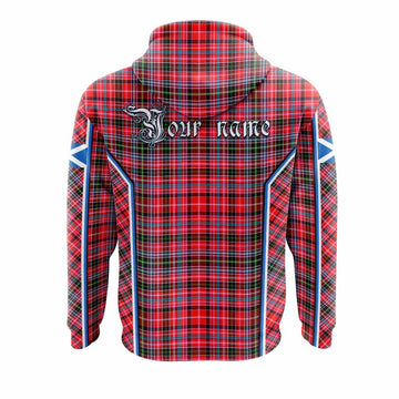 Udny Tartan Crest Hoodie Scotland Coat of Arm Flag Style - Tartan Vibes Clothing
