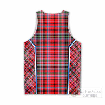 Udny Tartan Crest Men Tank Top Scotland Coat of Arm Flag Style - Tartan Vibes Clothing
