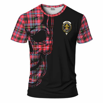 Udny Tartan Crest T-Shirt Scottish To The Bone