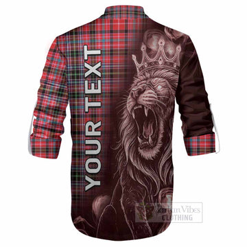 Udny Tartan Ghillie Shirt Roaring Lion Heritage