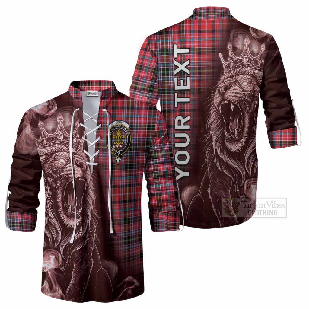 Udny Tartan Ghillie Shirt Roaring Lion Heritage