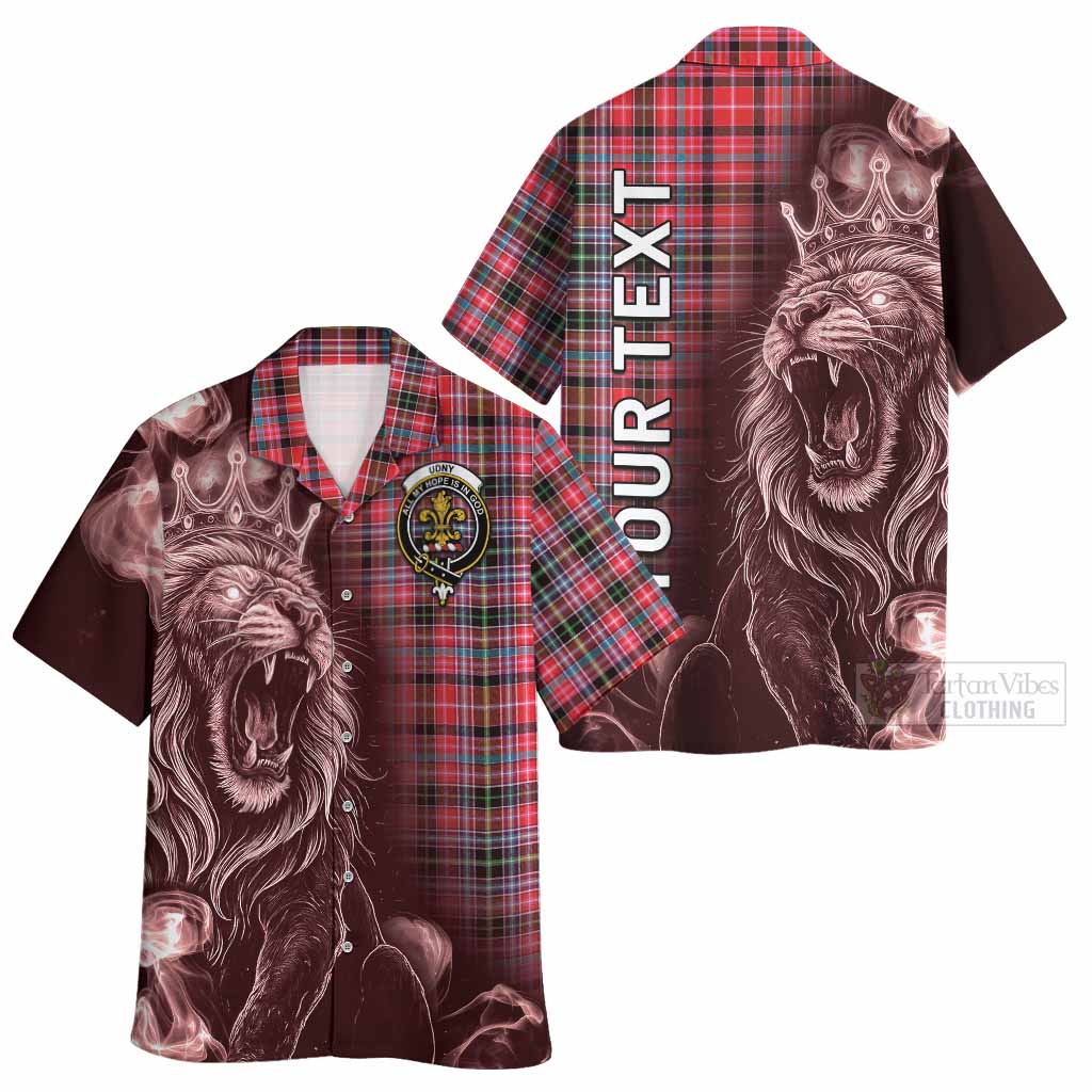 Udny Tartan Hawaiian Shirt Roaring Lion Heritage