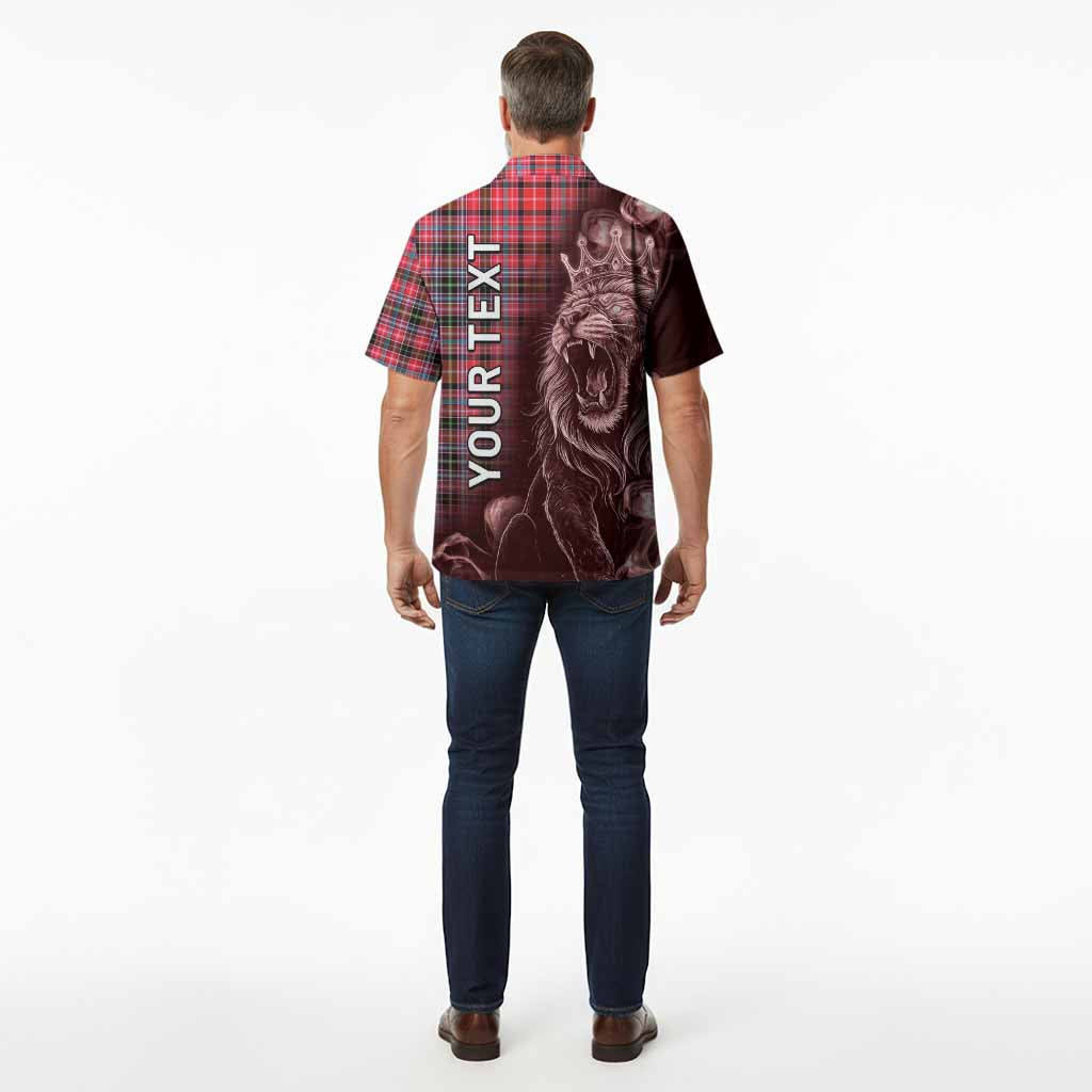 Udny Tartan Hawaiian Shirt Roaring Lion Heritage