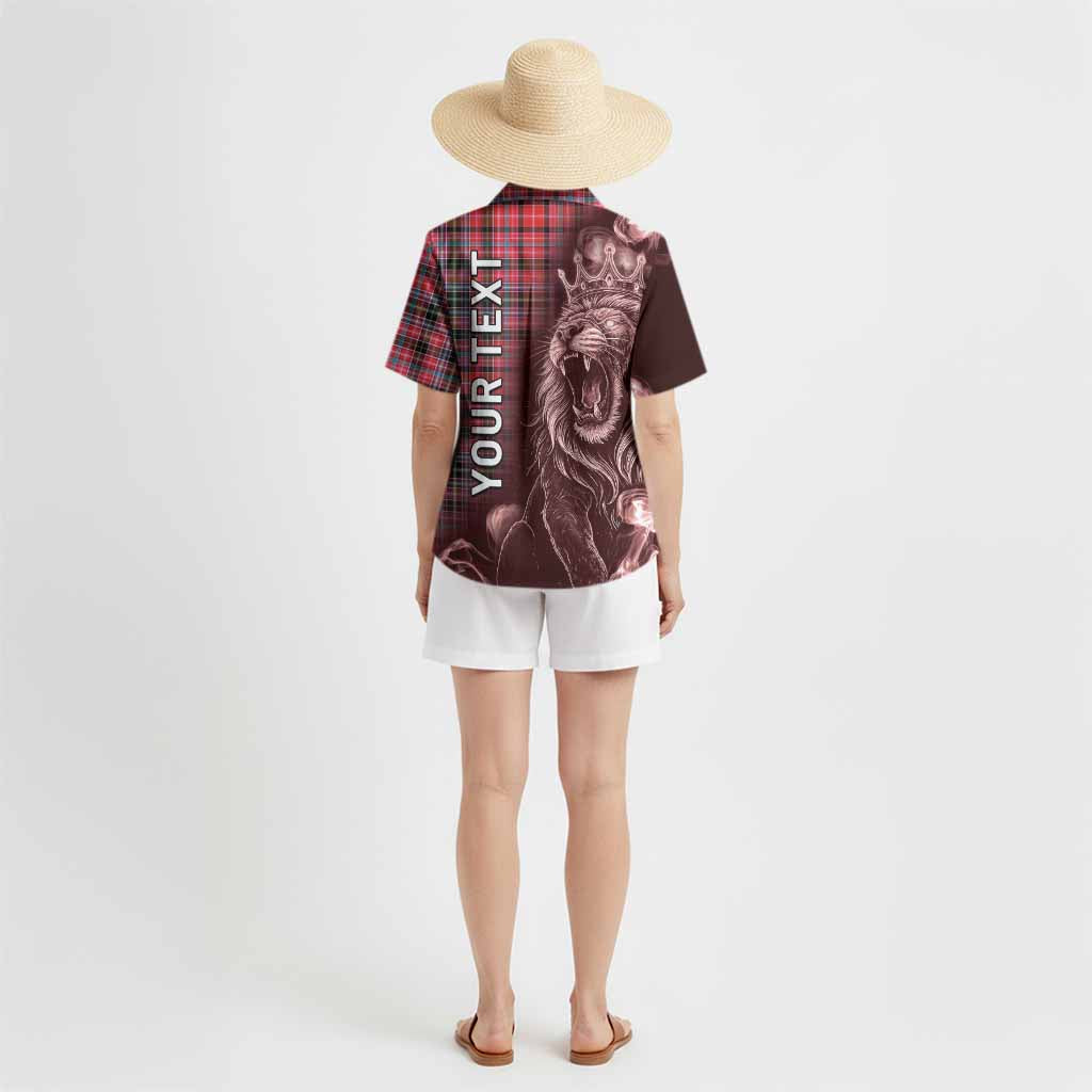 Udny Tartan Hawaiian Shirt Roaring Lion Heritage