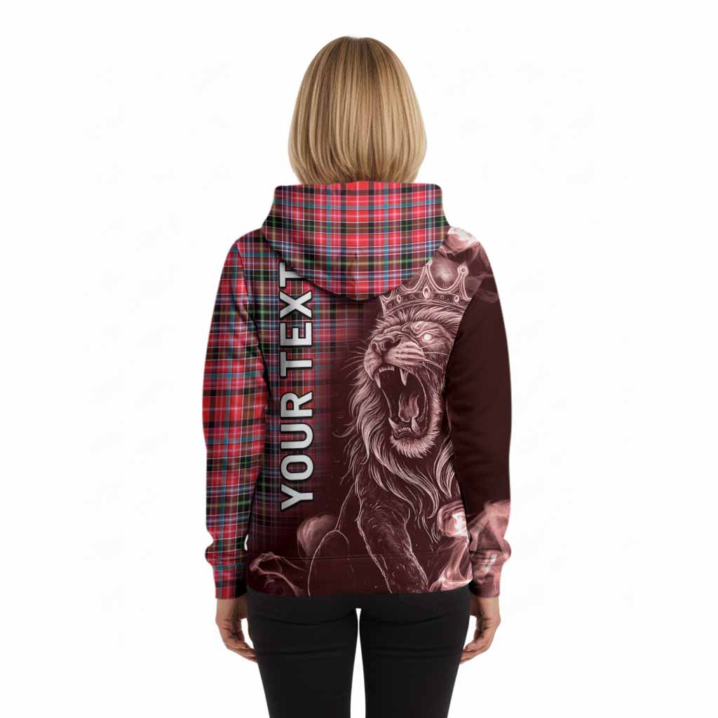 Udny Tartan Hoodie Roaring Lion Heritage