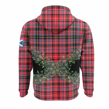 Udny Tartan Hoodie Thistle Scottish Spirit