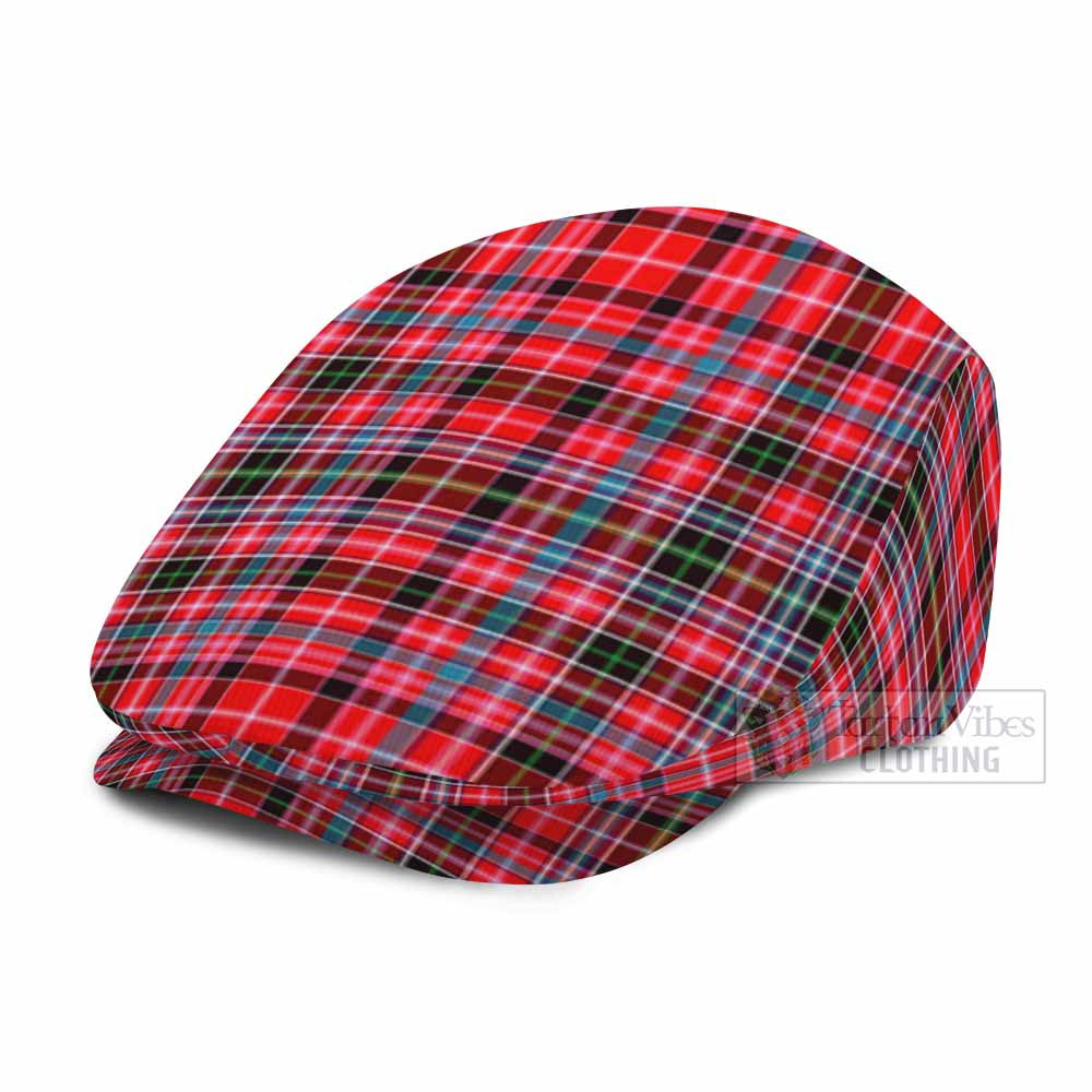 Udny Tartan Jeff Cap, Tartan Flat Cap