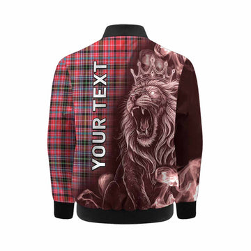 Udny Tartan Kid Bomber Jacket Roaring Lion Heritage