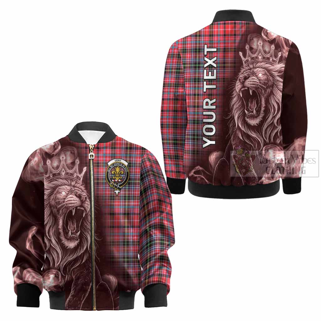 Udny Tartan Kid Bomber Jacket Roaring Lion Heritage