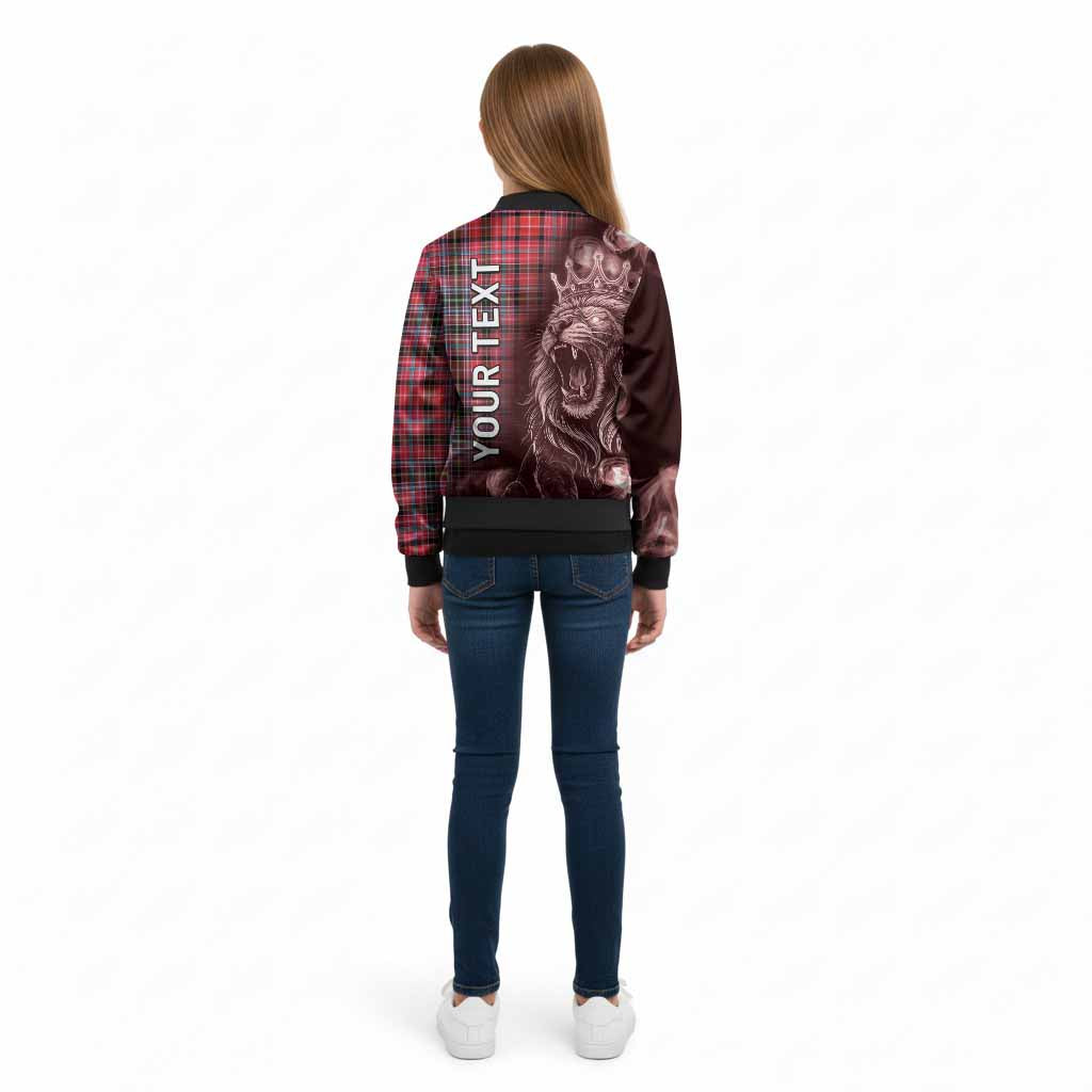 Udny Tartan Kid Bomber Jacket Roaring Lion Heritage