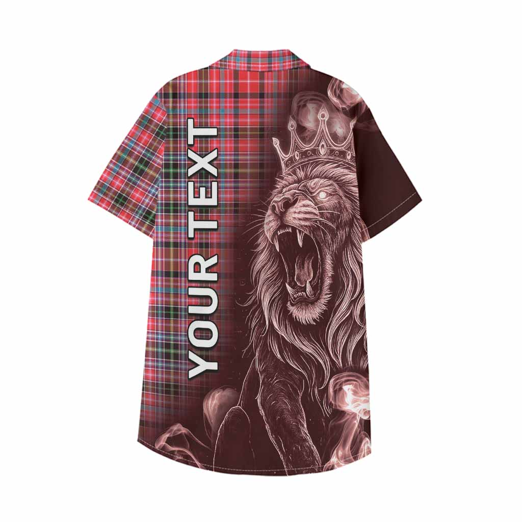 Udny Tartan Kid Hawaiian Shirt Roaring Lion Heritage