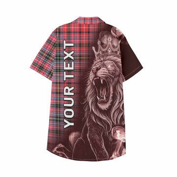 Udny Tartan Kid Hawaiian Shirt Roaring Lion Heritage