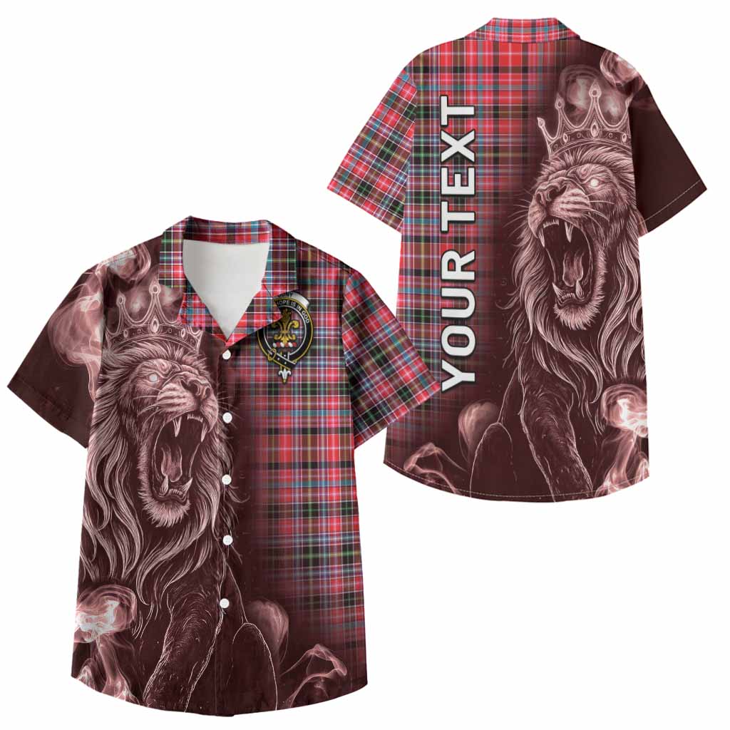Udny Tartan Kid Hawaiian Shirt Roaring Lion Heritage