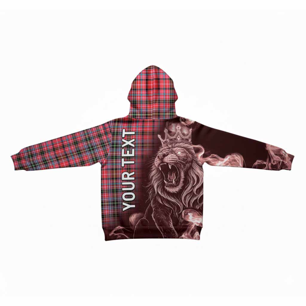 Udny Tartan Kid Hoodie Roaring Lion Heritage