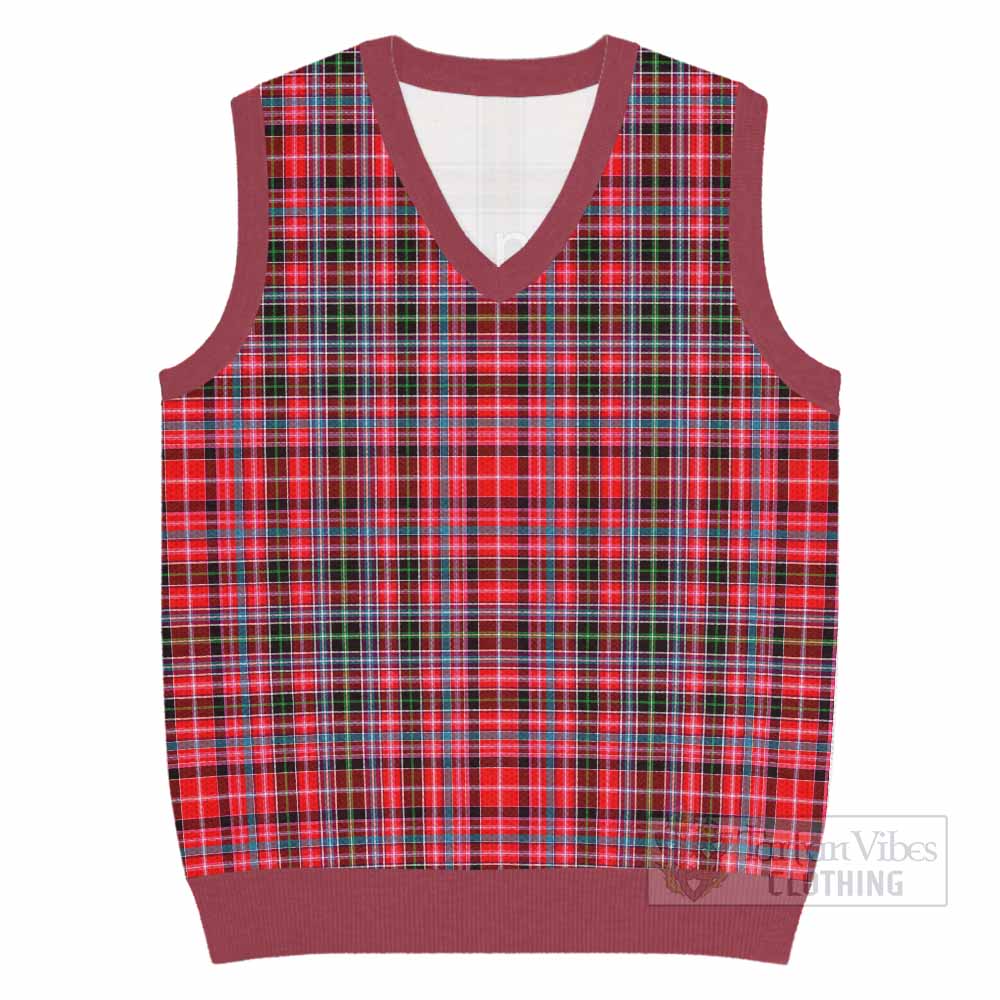Udny Tartan Knitted V-Neck Vest - Tartan Vibes Clothing