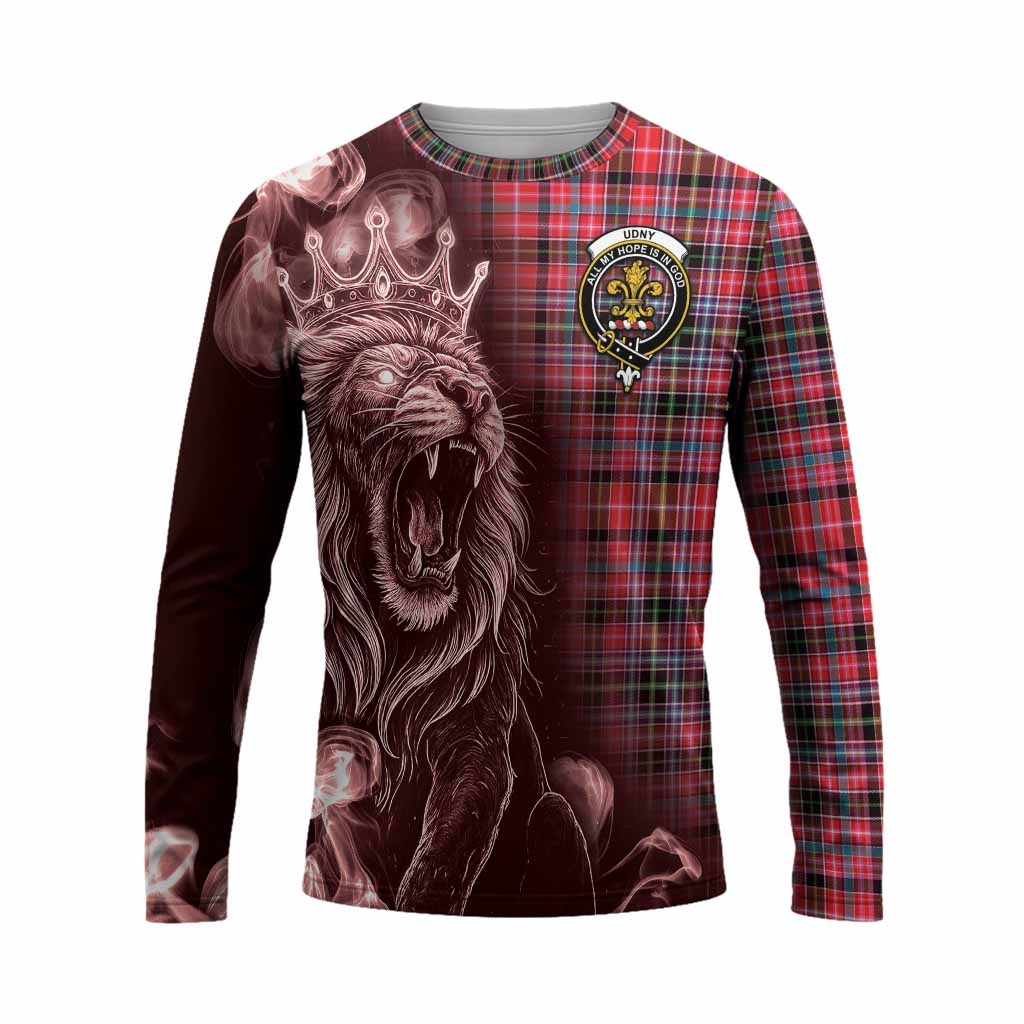 Udny Tartan Long Sleeve T-Shirt Roaring Lion Heritage