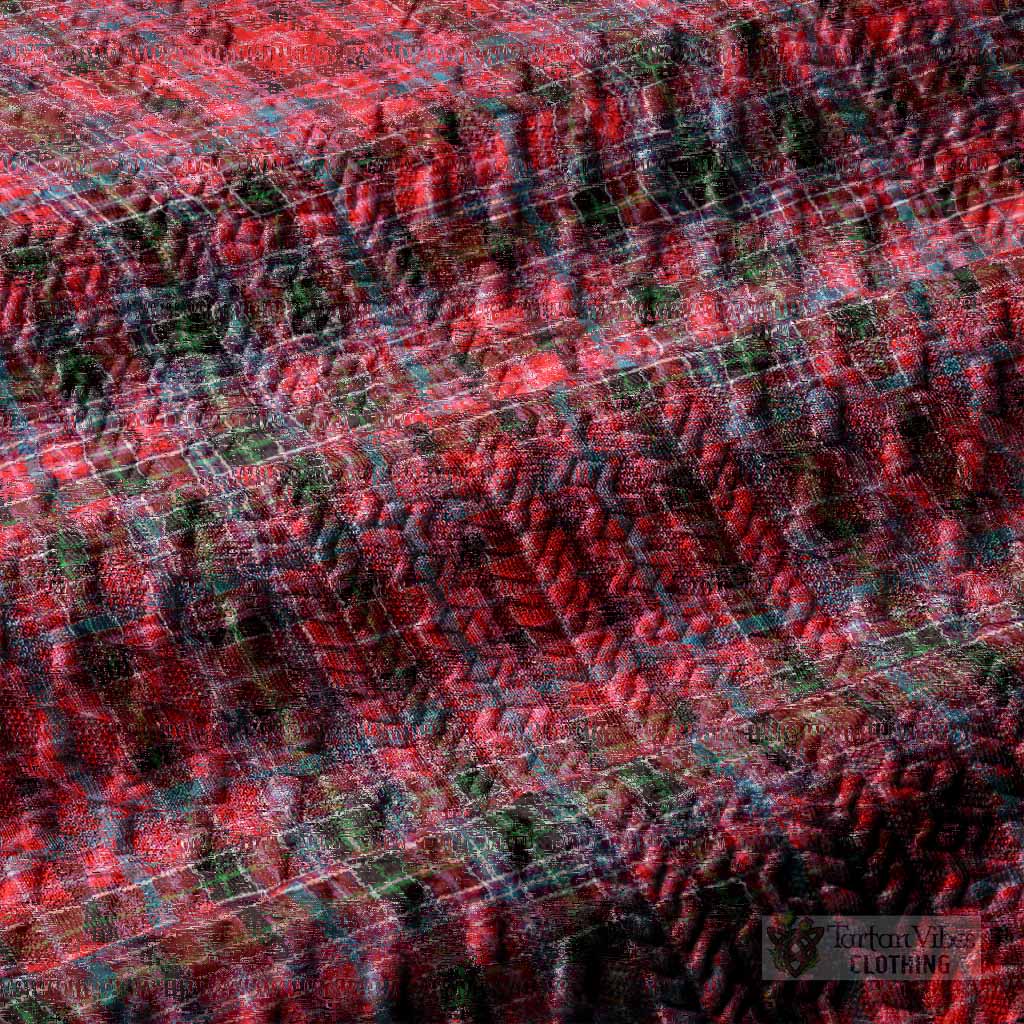 Udny Tartan Men’s Polo Sweater Top with Family Crest