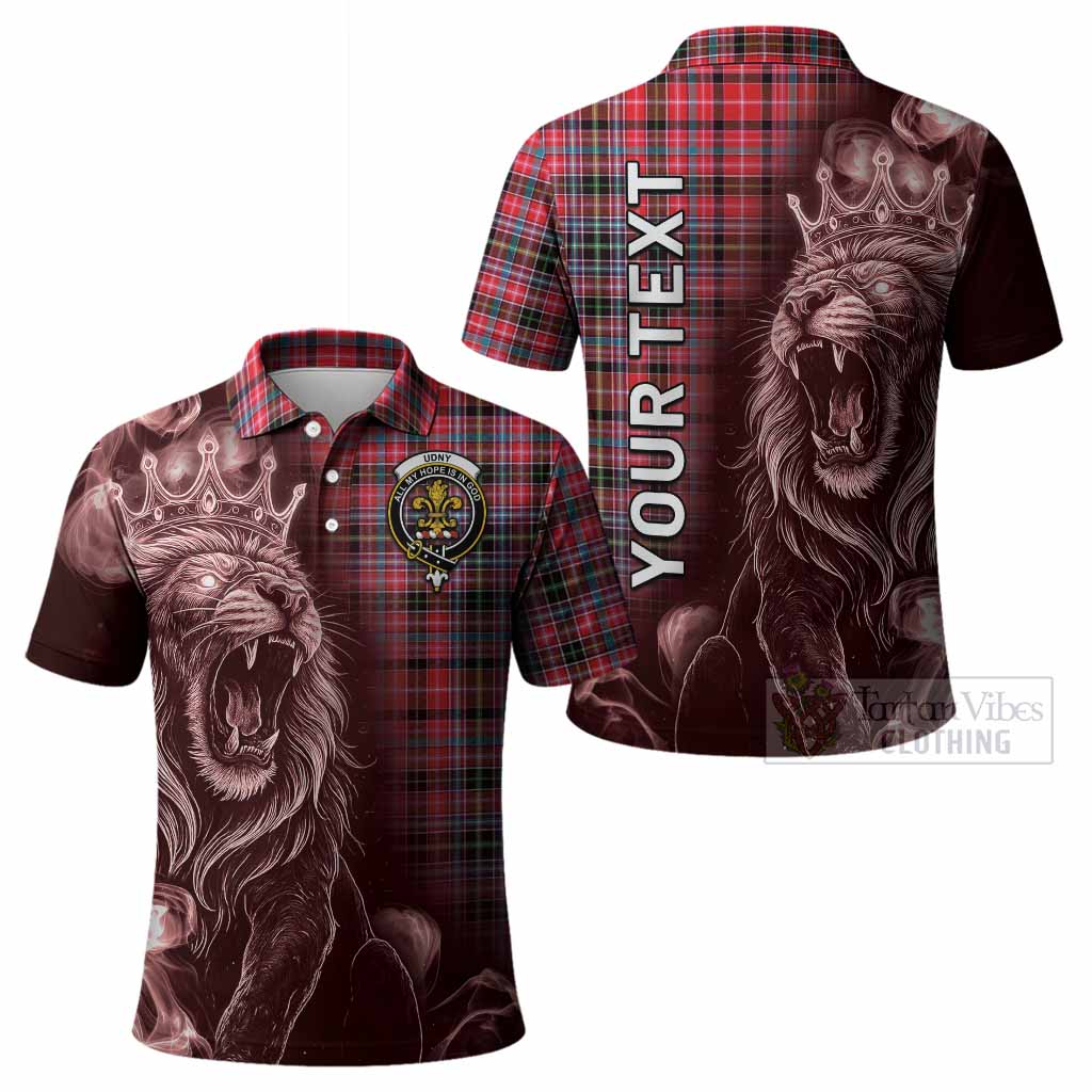 Udny Tartan Polo Shirt Roaring Lion Heritage