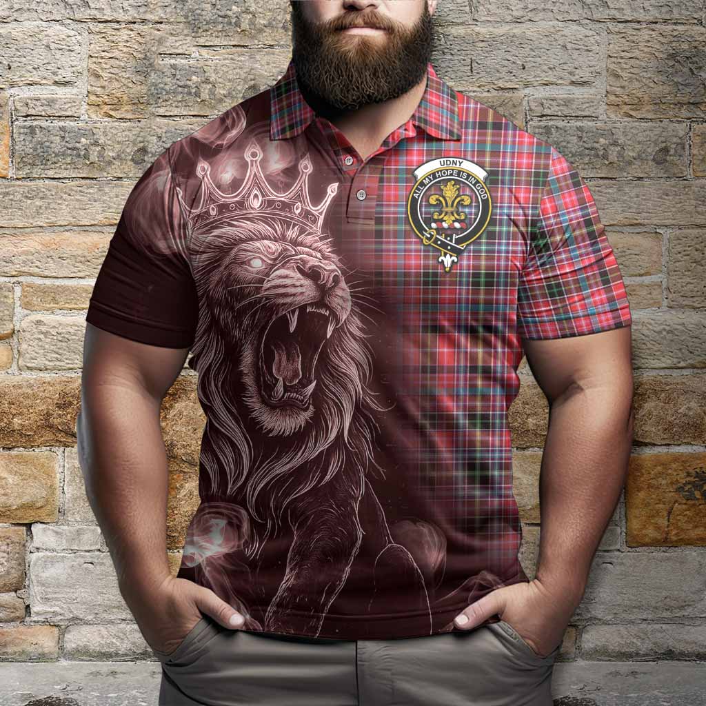 Udny Tartan Polo Shirt Roaring Lion Heritage