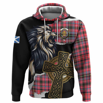 Udny Tartan Scottish Hoodie Lion Celtic Heritage