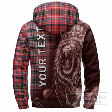 Udny Tartan Sherpa Hoodie Roaring Lion Heritage