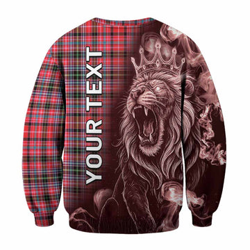 Udny Tartan Sweatshirt Roaring Lion Heritage