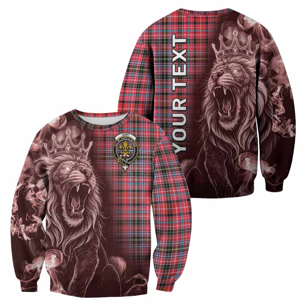Udny Tartan Sweatshirt Roaring Lion Heritage