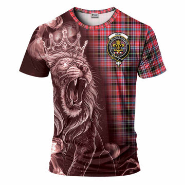 Udny Tartan T-Shirt Roaring Lion Heritage