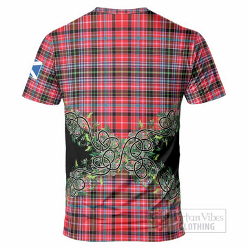 Udny Tartan T-Shirt Thistle Scottish Spirit