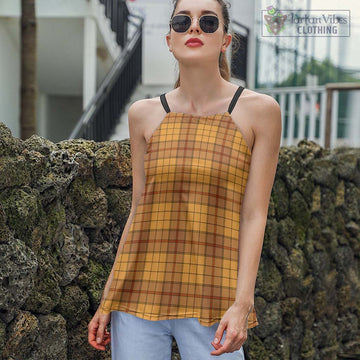 Ulster Tartan Loose Halter Neck Camisole Women - Tartan Vibes Clothing