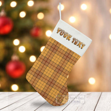 Ulster Tartan Christmas Stocking with Personalized Text - Tartan Vibes Clothing