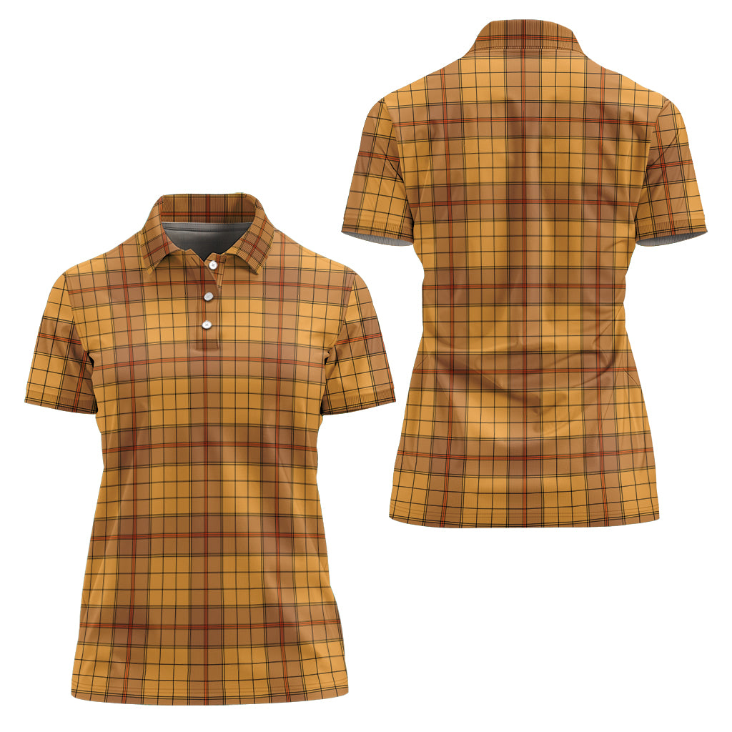 Ulster Tartan Polo Shirt For Women Women - Tartan Vibes Clothing
