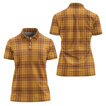 Ulster Tartan Polo Shirt For Women Women - Tartan Vibes Clothing