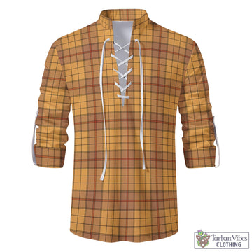 Ulster Tartan Men's Scottish Traditional Jacobite Ghillie Kilt Shirt - Tartan Vibes Clothing