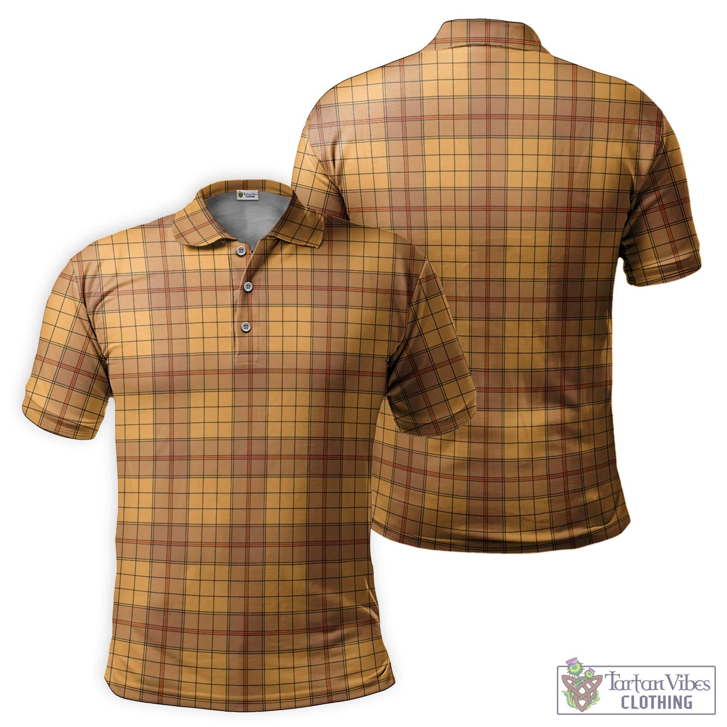Ulster Tartan Mens Polo Shirt - Tartan Vibes Clothing