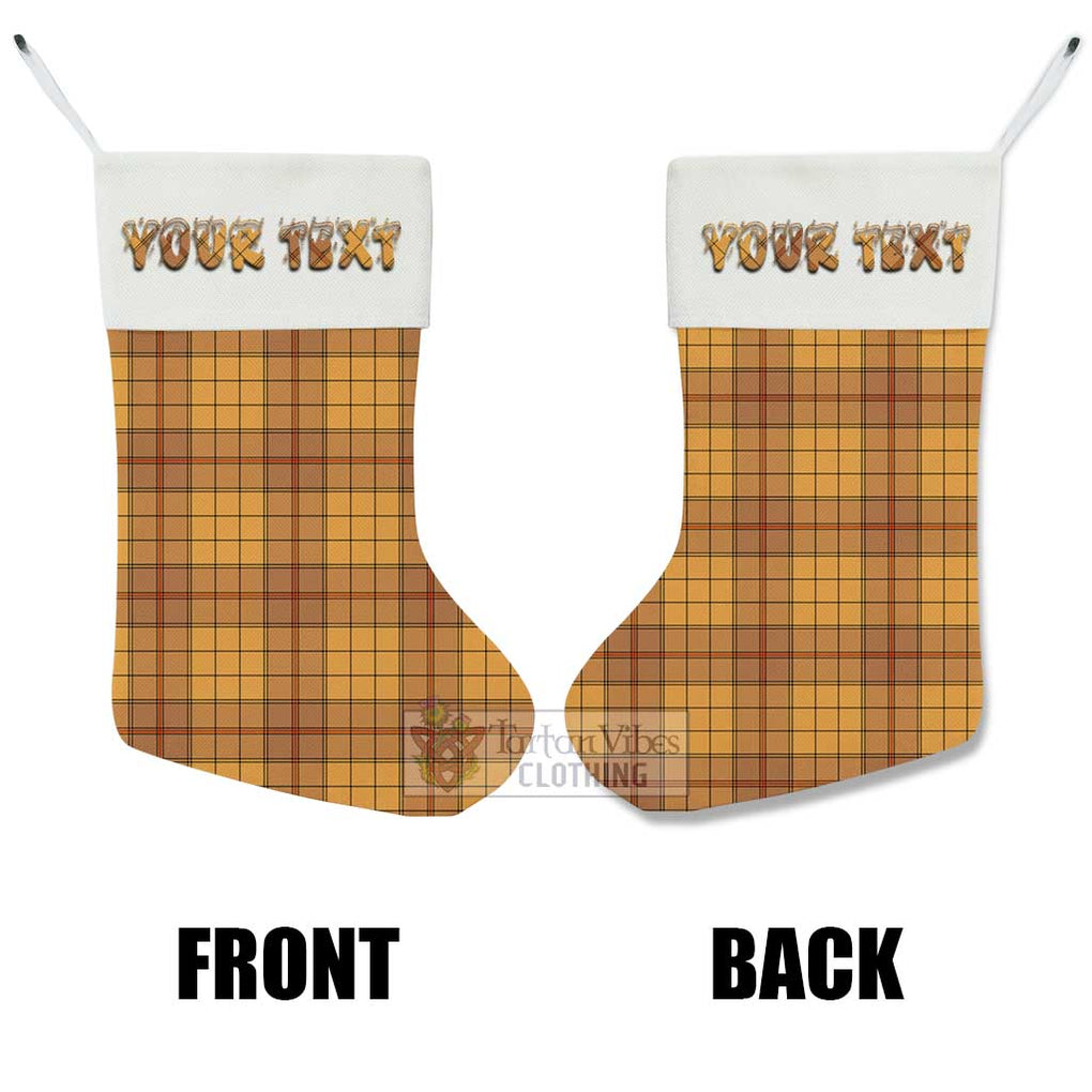 Ulster Tartan Christmas Stocking with Personalized Text - Tartan Vibes Clothing