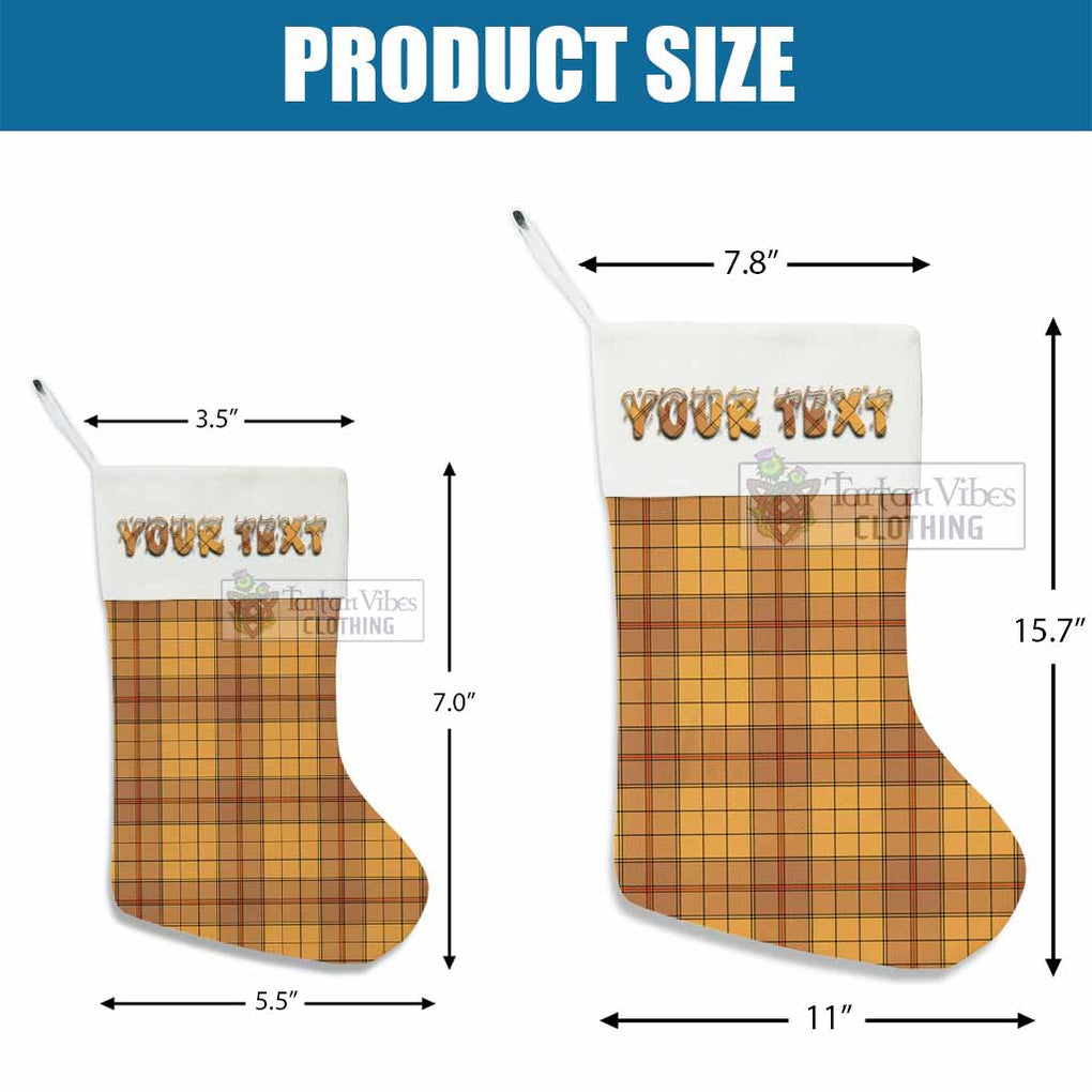 Ulster Tartan Christmas Stocking with Personalized Text - Tartan Vibes Clothing