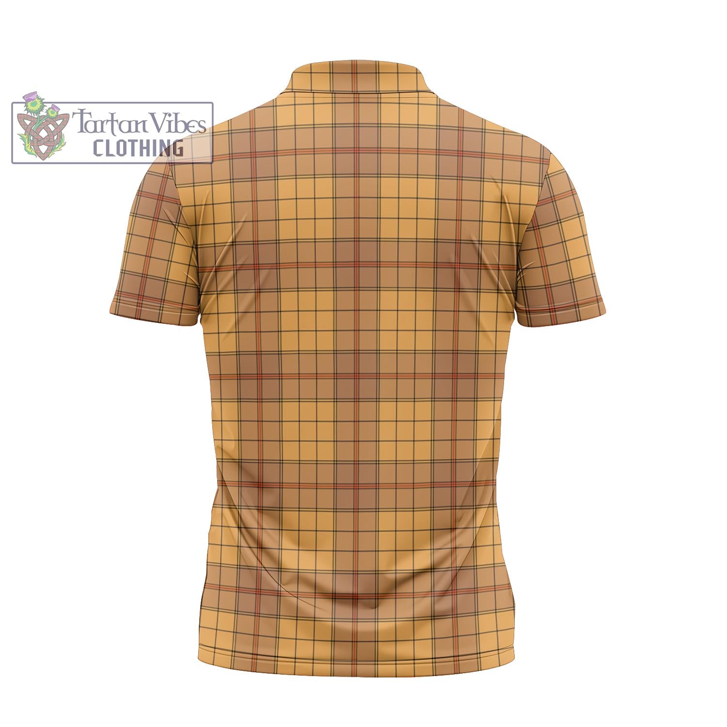 Ulster Tartan Zipper Polo Shirt - Tartan Vibes Clothing