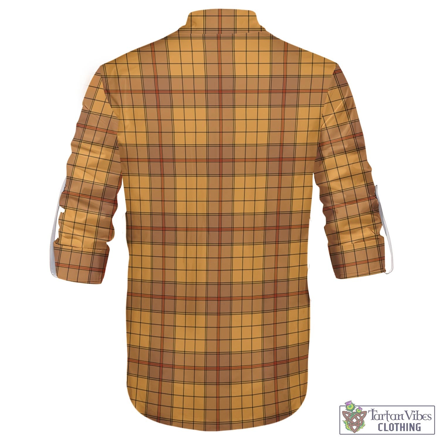 Ulster Tartan Men's Scottish Traditional Jacobite Ghillie Kilt Shirt - Tartan Vibes Clothing
