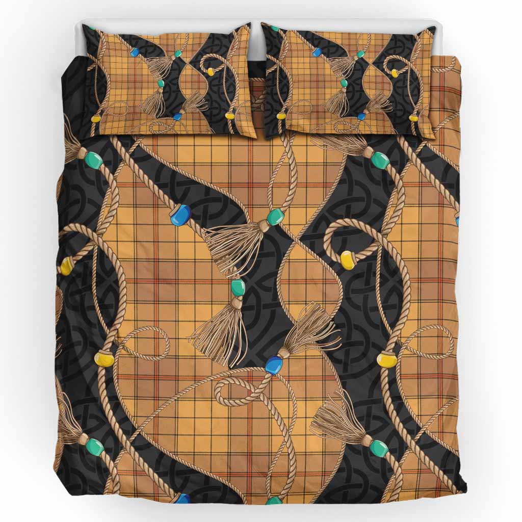 Ulster Scottish Tartan Twisted Ropes Stylized Bedding Set UK Bedding Set UK King 91*87 inch - Tartan Vibes Clothing