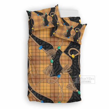 Ulster Scottish Tartan Twisted Ropes Stylized Bedding Set UK Bedding Set UK Double 79*79 inch - Tartan Vibes Clothing