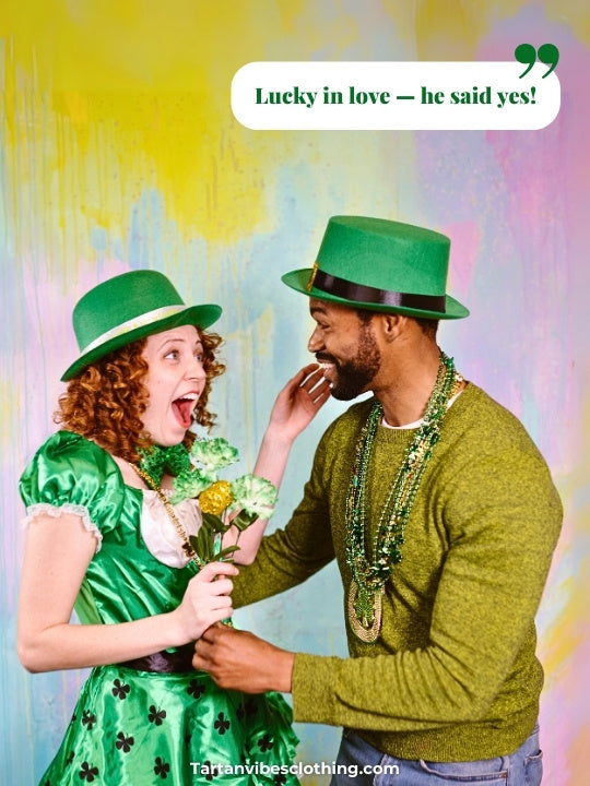 Unique Captions for St. Patrick’s Day Proposals