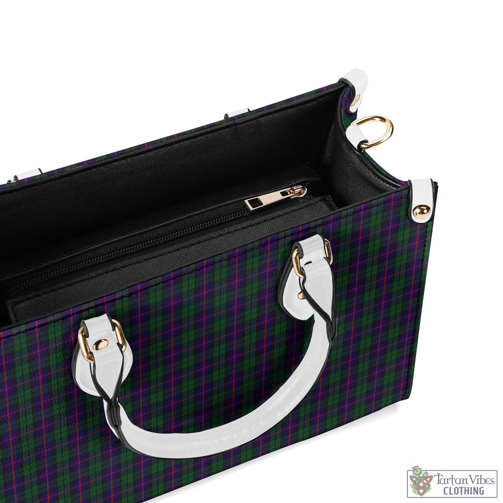 Tartan Vibes Clothing Urquhart Tartan Luxury Leather Handbags