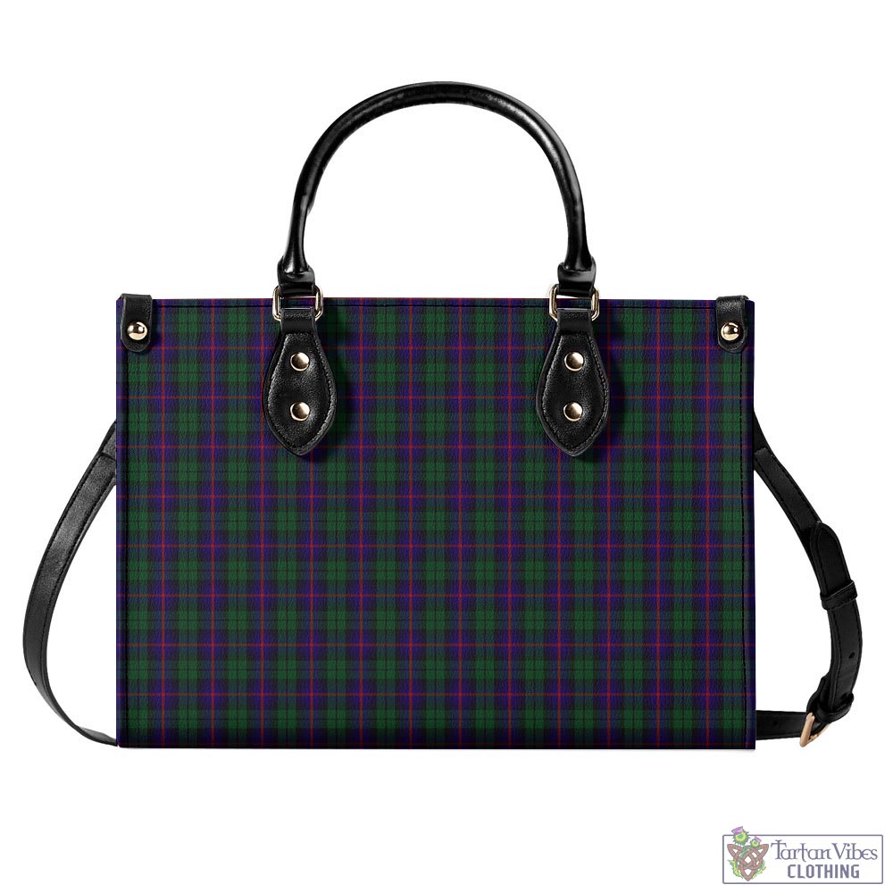 Tartan Vibes Clothing Urquhart Tartan Luxury Leather Handbags