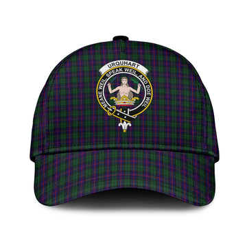Urquhart Tartan Classic Cap with Family Crest